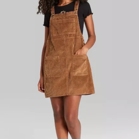 wild fable Pants - Wild Fable Sleeveless Cord Pinafore